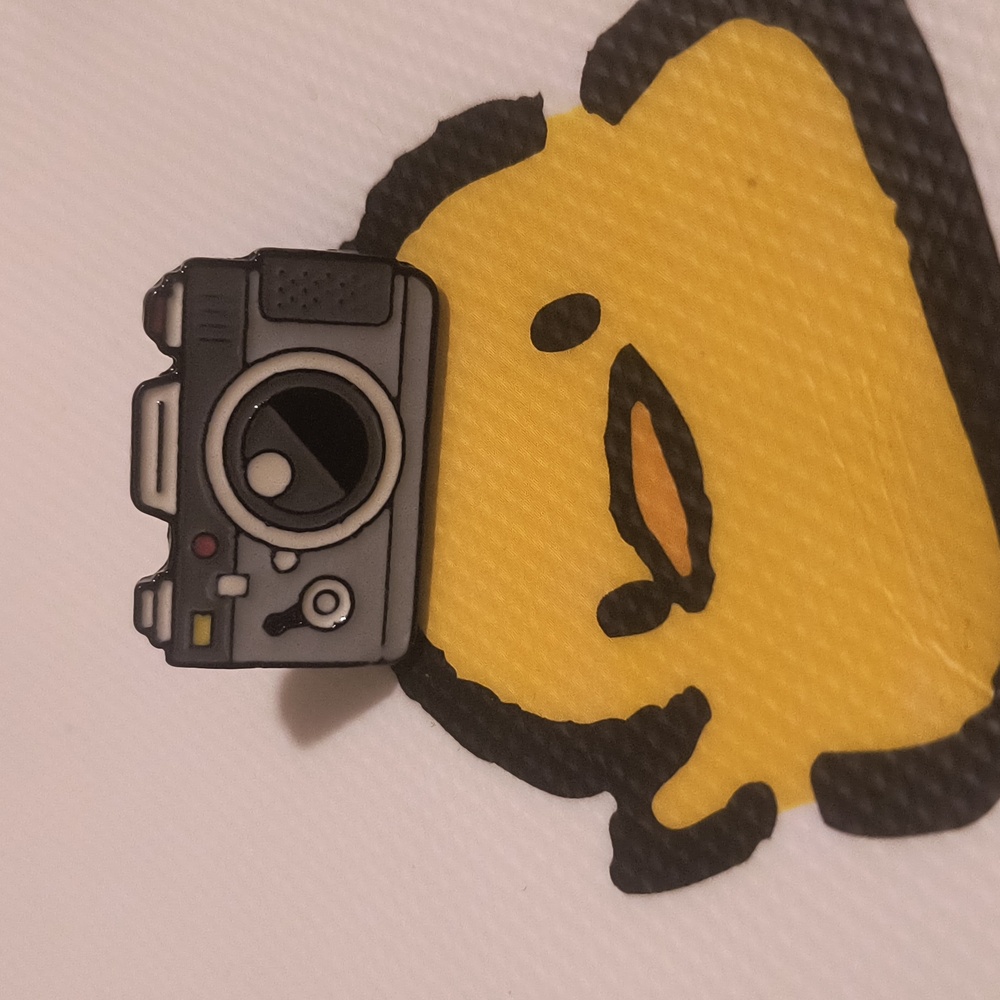Camera Enamel Pin
